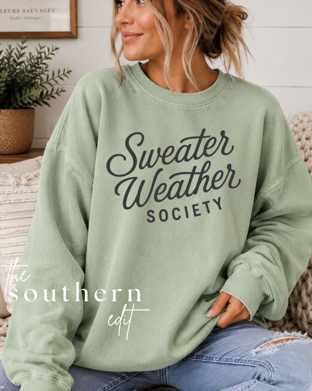 Sweater Weather Society Comfort Colors® Sweatshirt