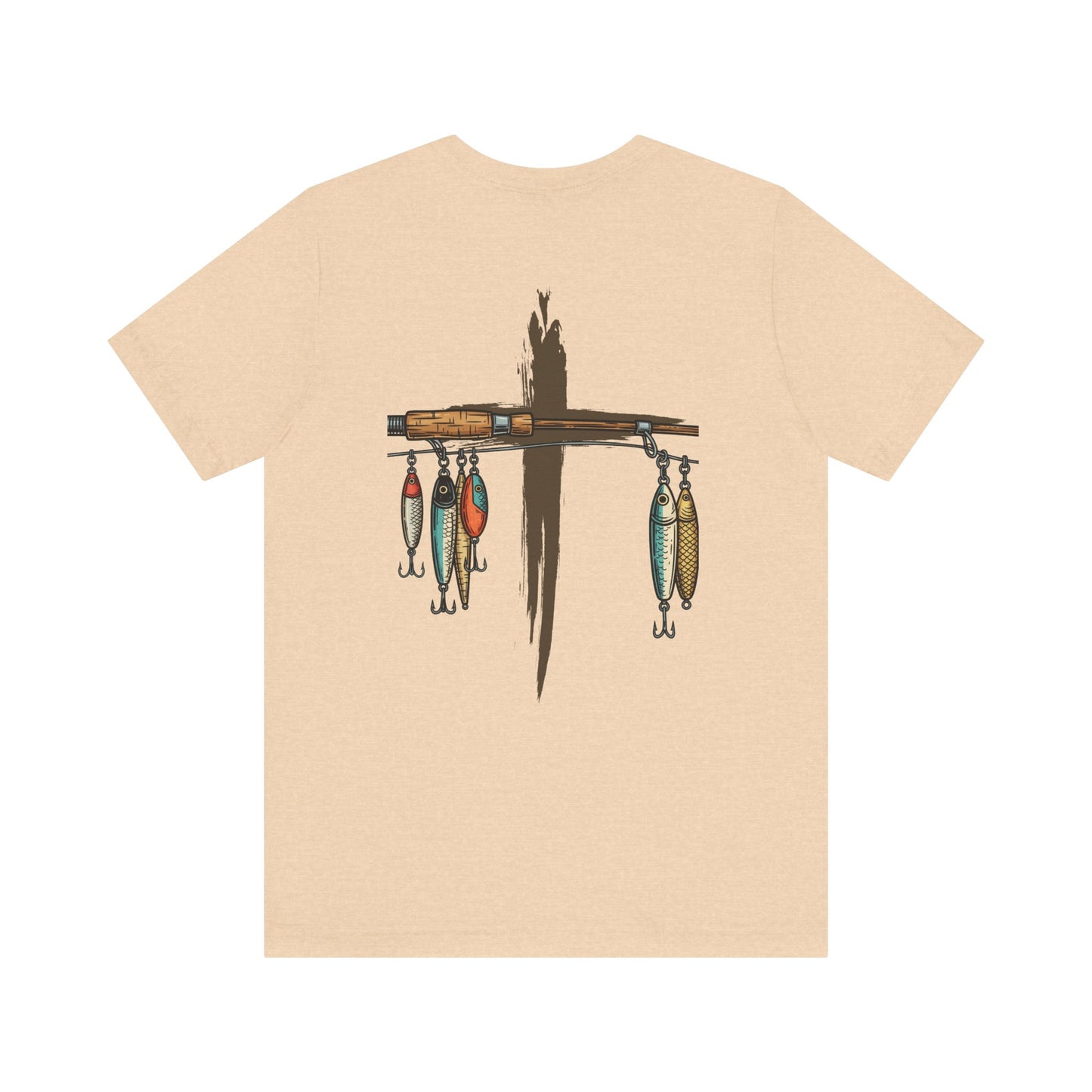 Fishing Cross | Bella+Canvas® Tee