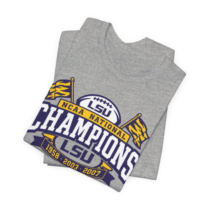 2019 National Champions | Bella+Canvas Tee