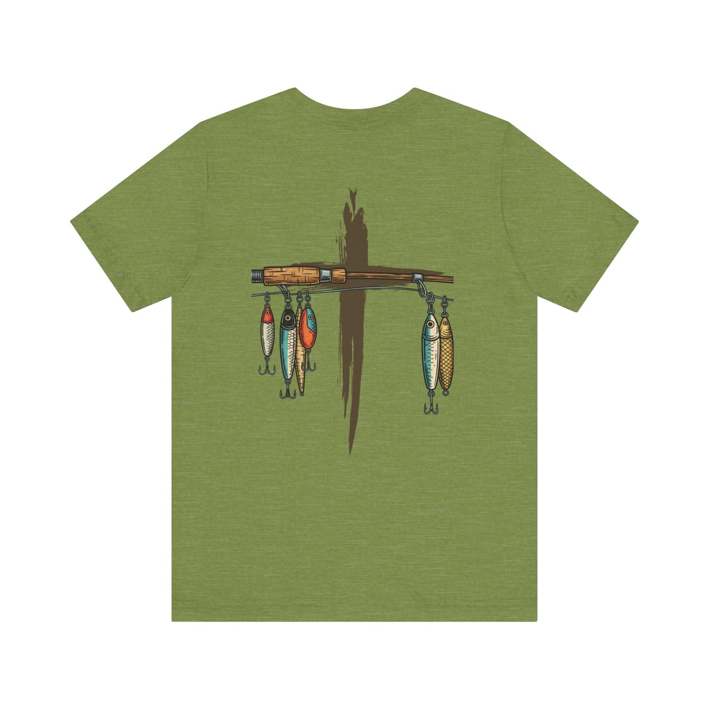 Fishing Cross | Bella+Canvas® Tee