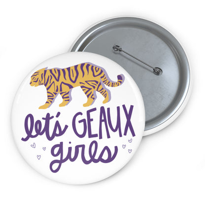 Let’s Geaux Girls Gameday Pin