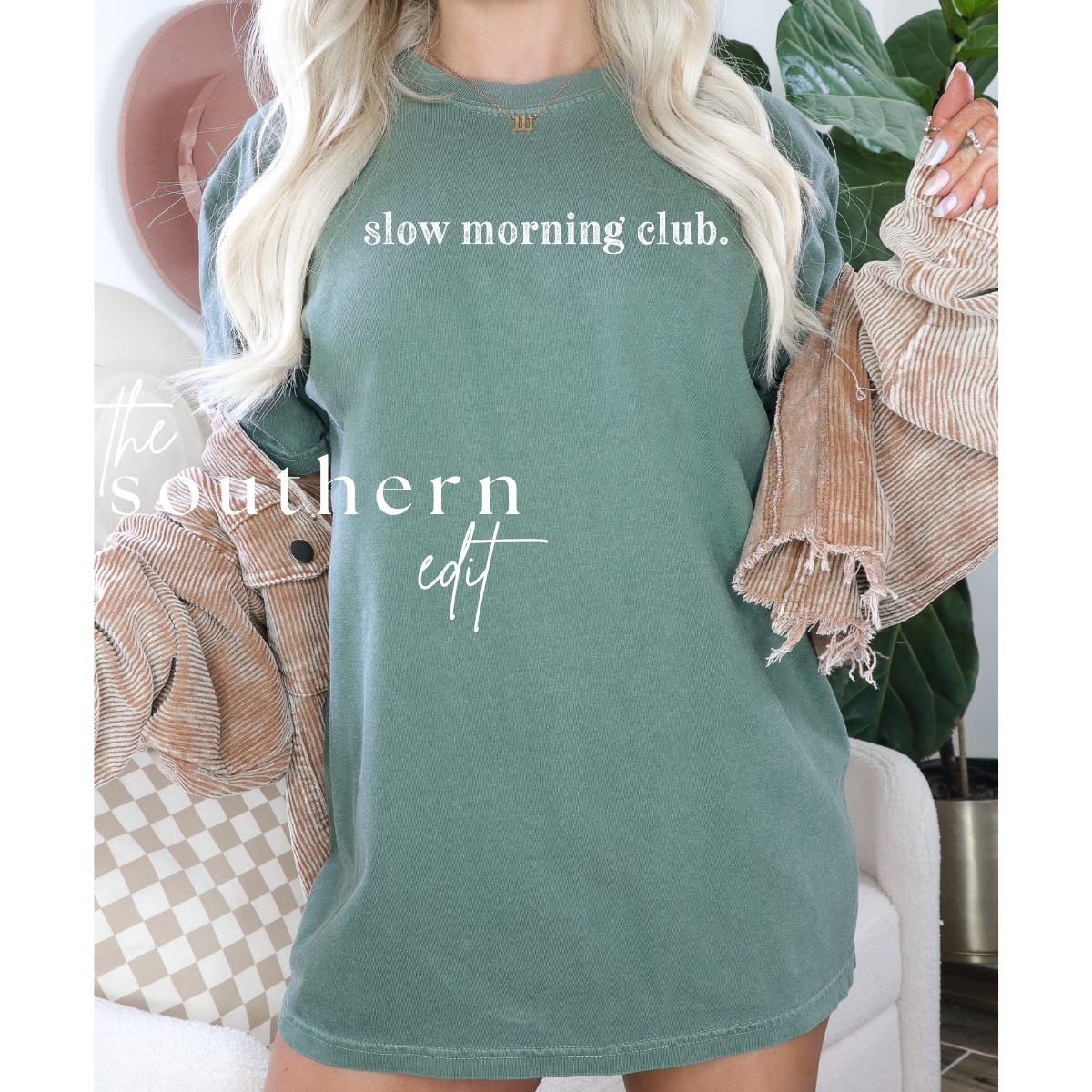 Slow Morning Club Tee