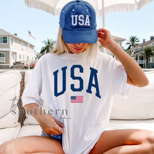 USA Flag Tee