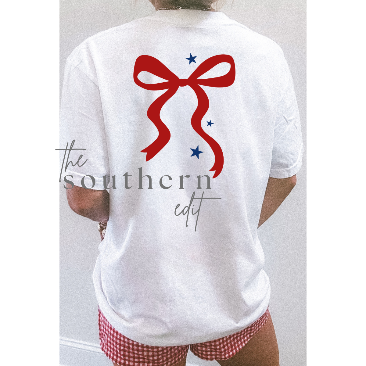 America Bow Tee