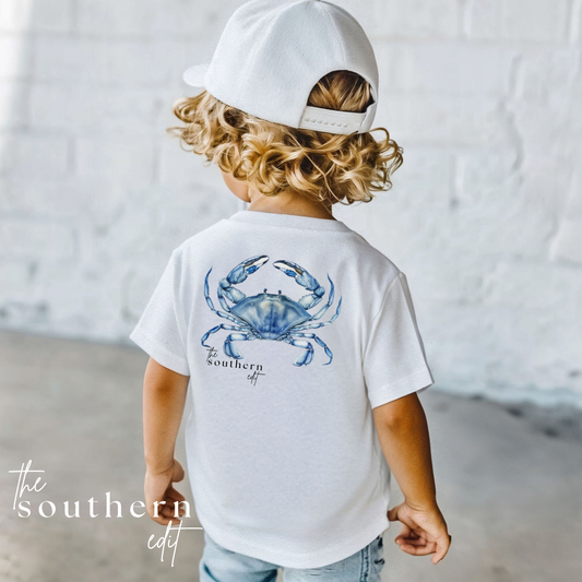 Southern Edit Blue Crab Youth Tee