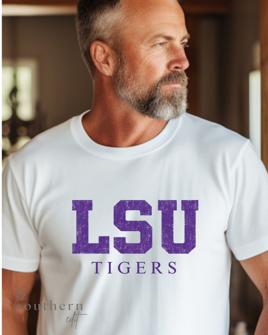 LSU Tigers Vintage Graphic Tee