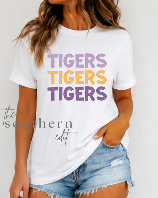 Stacked Tigers Graphic Tee