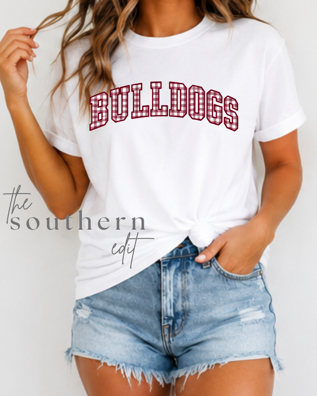 Bulldogs Script Graphic Tee