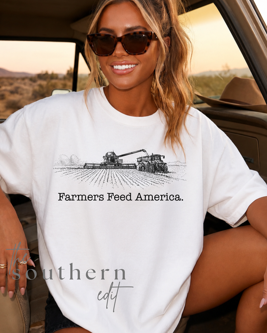 Farmers Feed America | Bella+Canvas® Tee