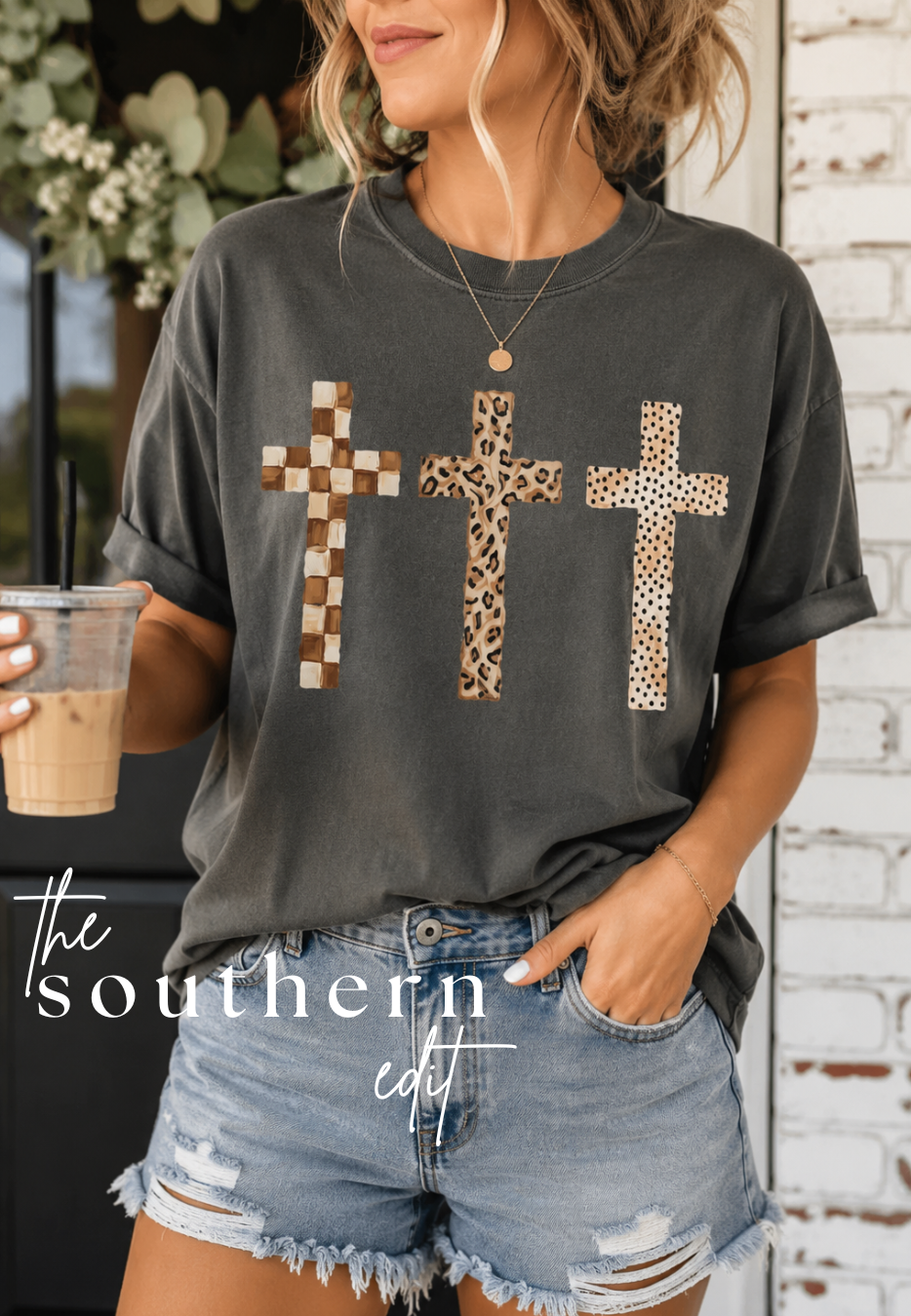 Three Crosses | Comfort Colors® Tee