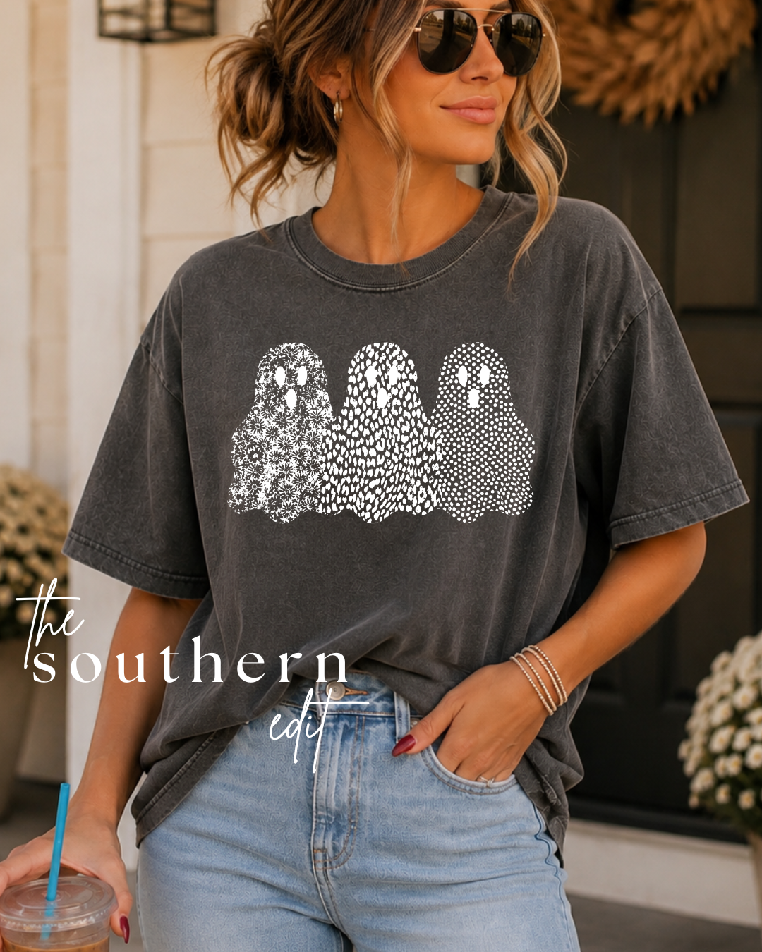 Ghost Trio | Comfort Colors Tee