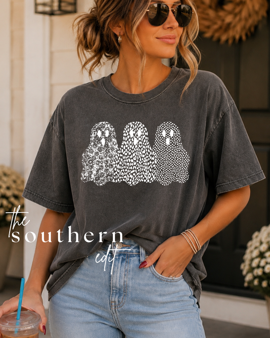 Ghost Trio | Comfort Colors Tee