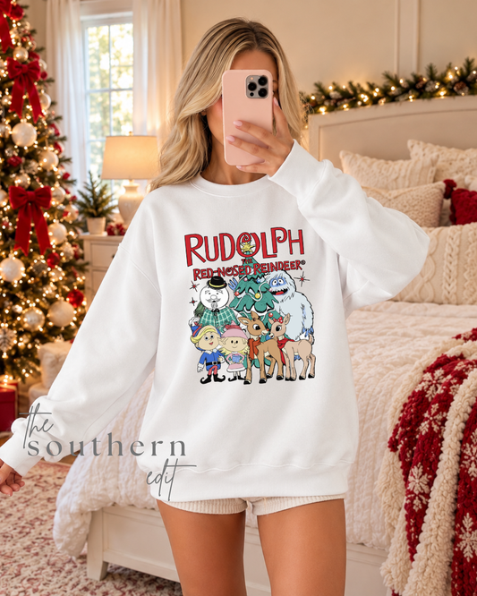 Vintage Rudolph | Gildan Sweatshirt
