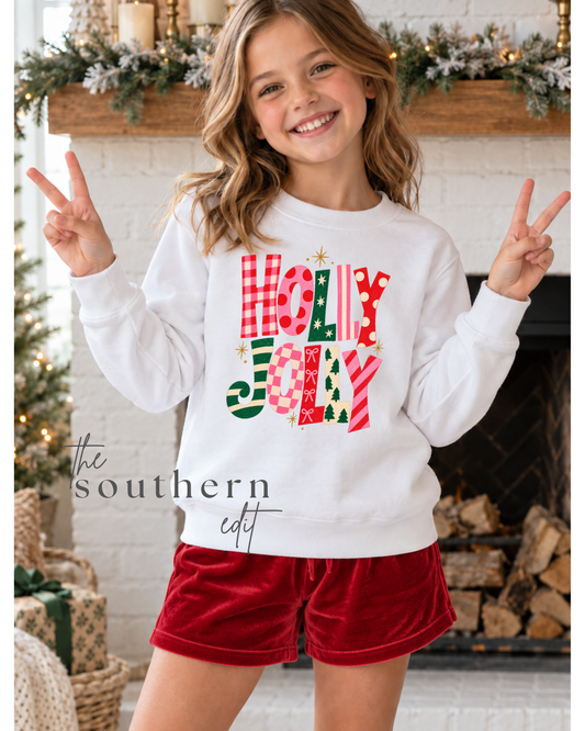 Holly Jolly | Gildan Kids Sweatshirt