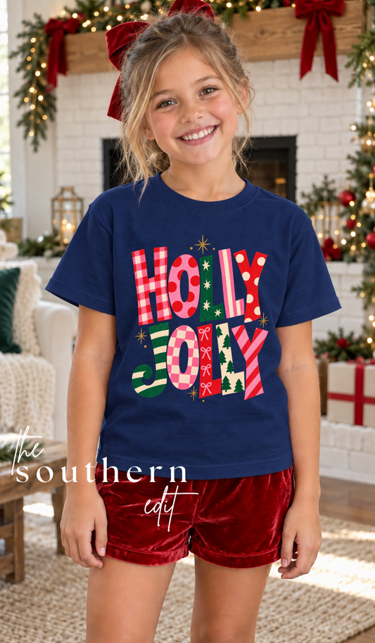 Holly Jolly | Gildan Youth Tee