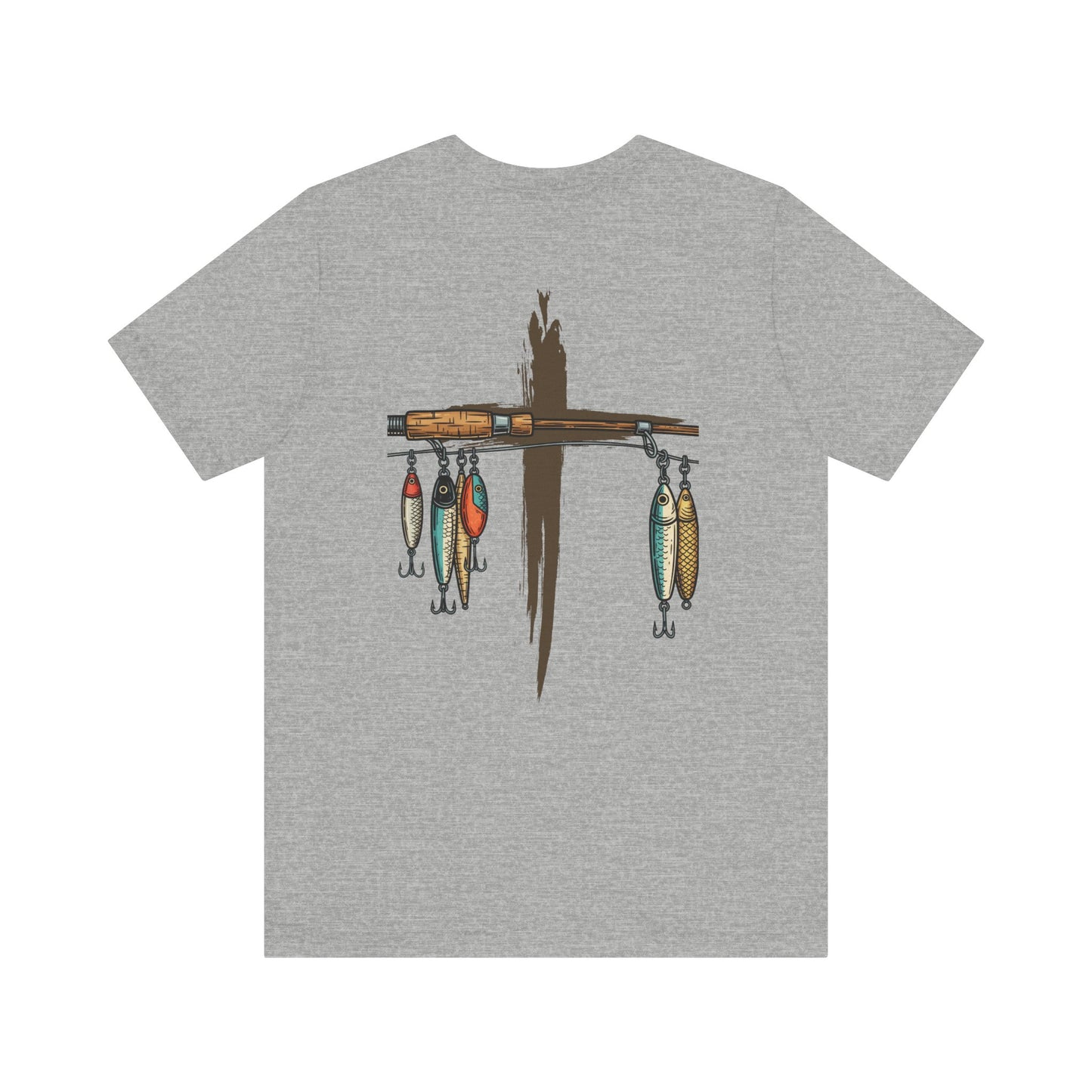 Fishing Cross | Bella+Canvas® Tee
