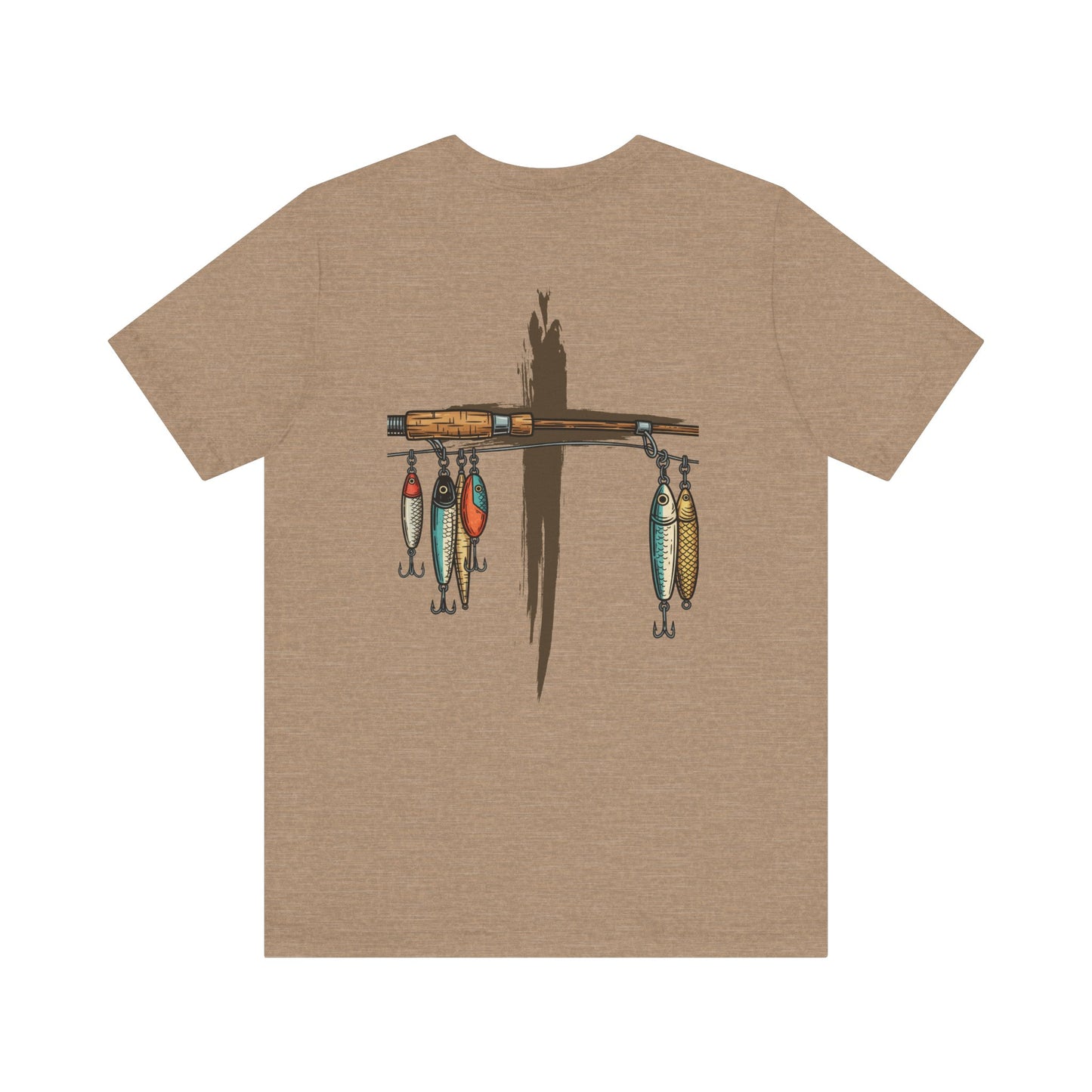 Fishing Cross | Bella+Canvas® Tee