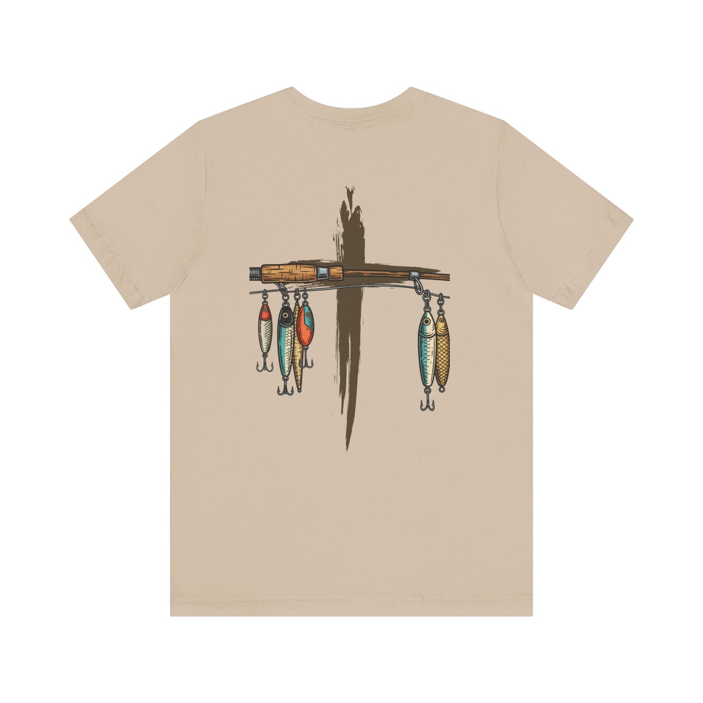 Fishing Cross | Bella+Canvas® Tee