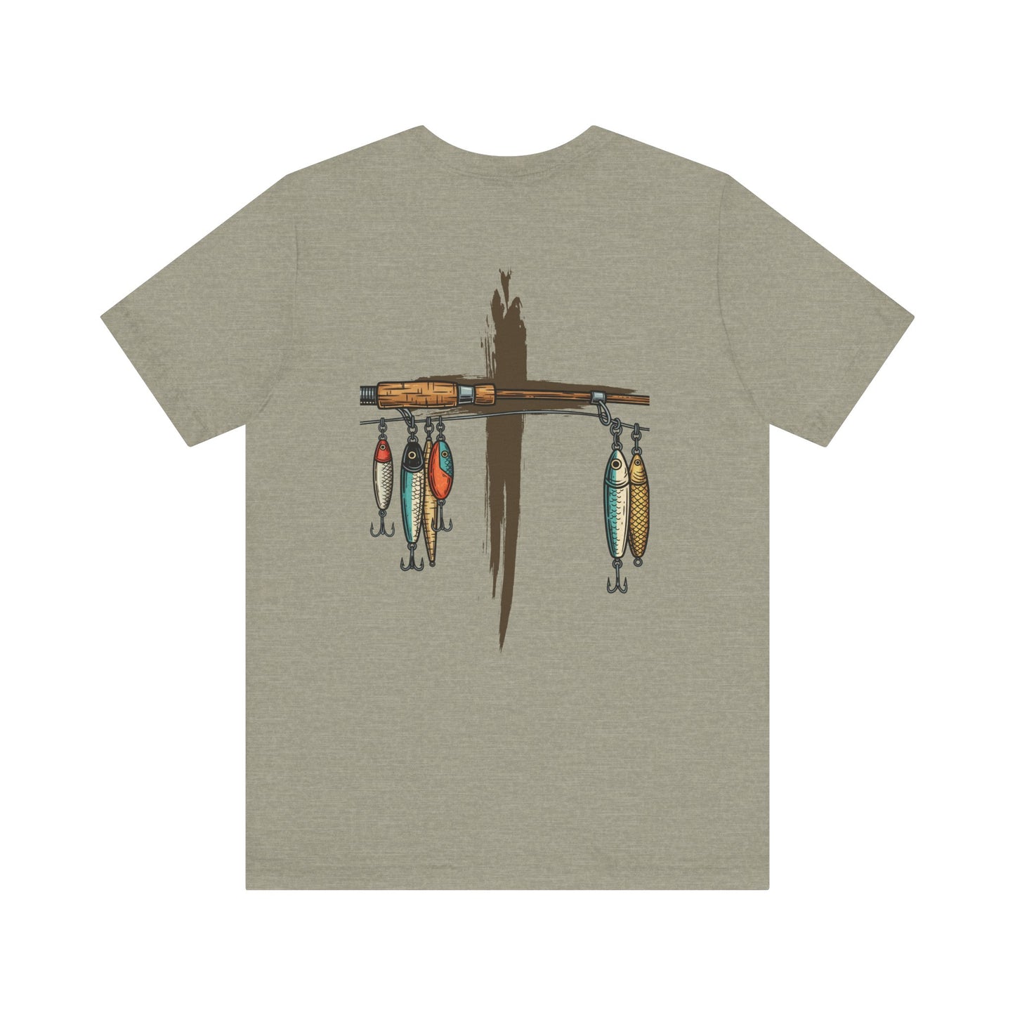 Fishing Cross | Bella+Canvas® Tee